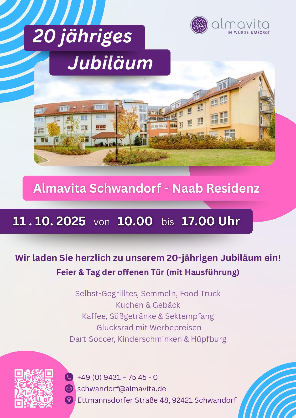 Jubiläum Naab residenz